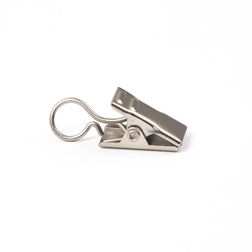 polished nickel Kirsch Designer Metals Ring Clips