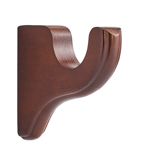 coffee Kirsch 2" Wood Trends 3 1/2" Return Bracket