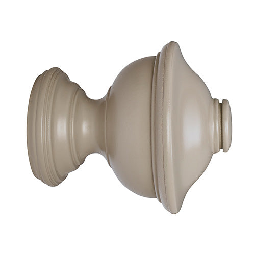 truffle Kirsch 2" Wood Trends Chaucer Finial