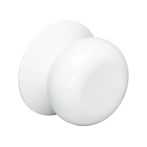 white Kirsch 2" Wood Trends Ethan Finial