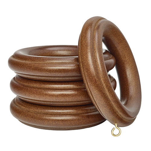 coffee Kirsch 2" Wood Trends Rings