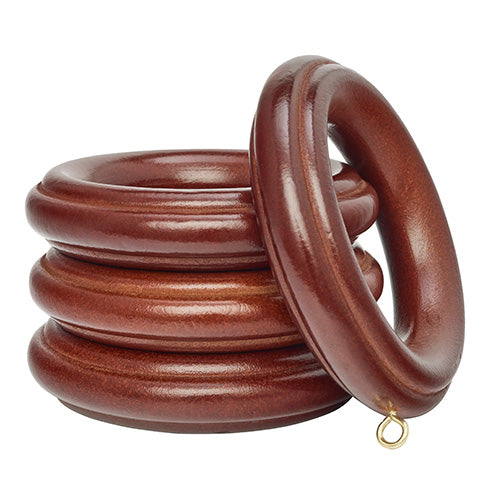 mahogany Kirsch 2" Wood Trends Rings