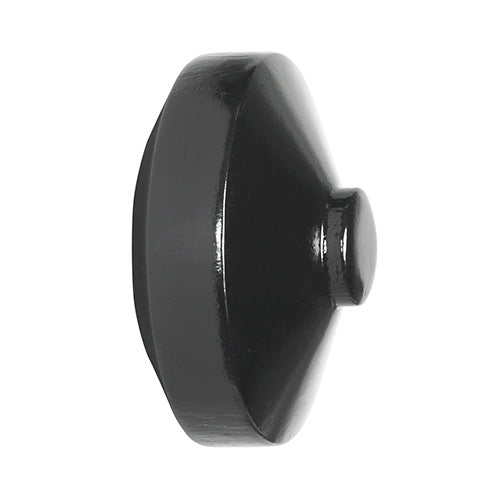 black Kirsch 2" Wood Trends Warren Finial