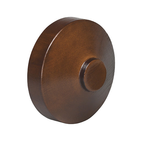 coffee Kirsch 2" Wood Trends Warren Finial