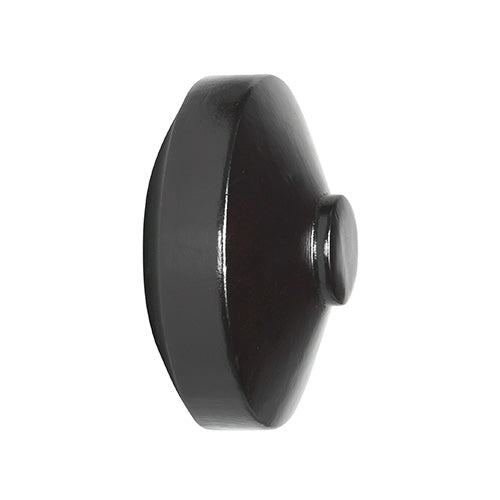 dark chocolate Kirsch 2" Wood Trends Warren Finial