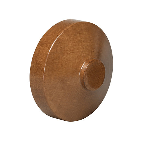 estate oak Kirsch 2" Wood Trends Warren Finial