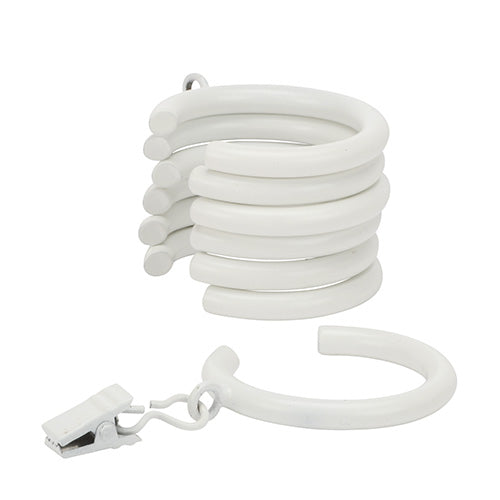 chalk Kirsch 1" Wrought Iron C-Rings