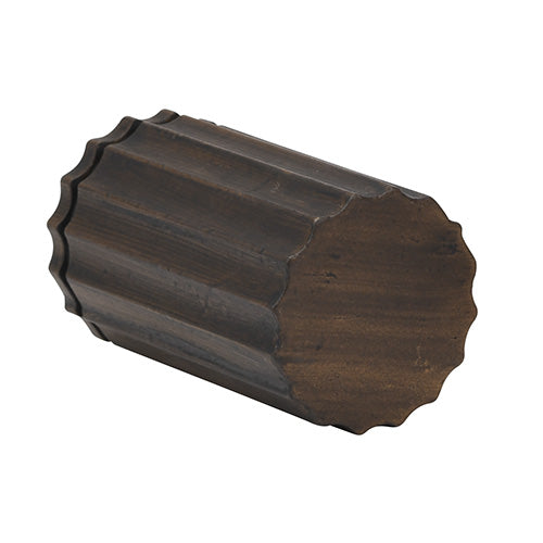 heirloom copper Kirsch 1" Wrought Iron Darby Finial