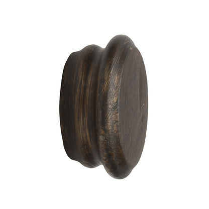 heirloom copper Kirsch 1 3/8" Wrought Iron Endcap