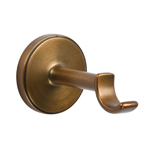 gilded bronze Kirsch 1" Designer Metals 3" Return Bypass O Bracket