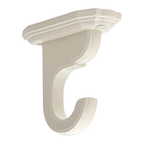 Marble Kirsch 1 3/8" Wood Trends Ceiling Bracket