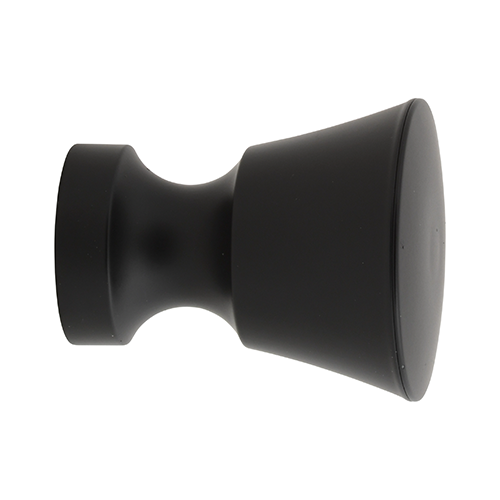 black Kirsch 1 3/8" Designer Metals Emerson Finial