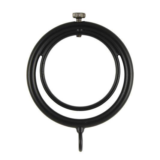 black 1 3/8" Designer Metals Ring Lock