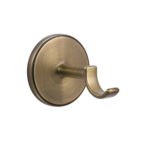 Kirsch 1 3/8" Designer Metals 3" Return Bypass O Bracket elegant brass