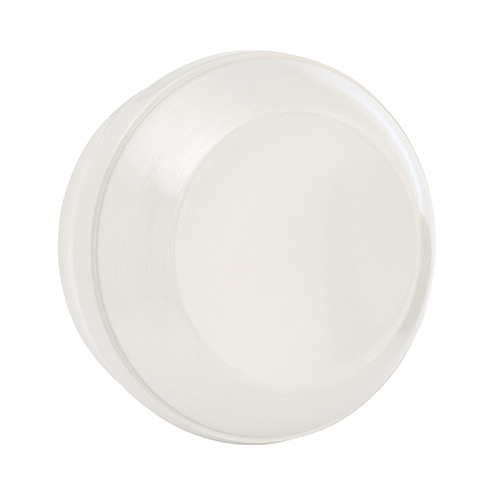 Kirsch 1 3/8" Designer Metals Rao Finial white