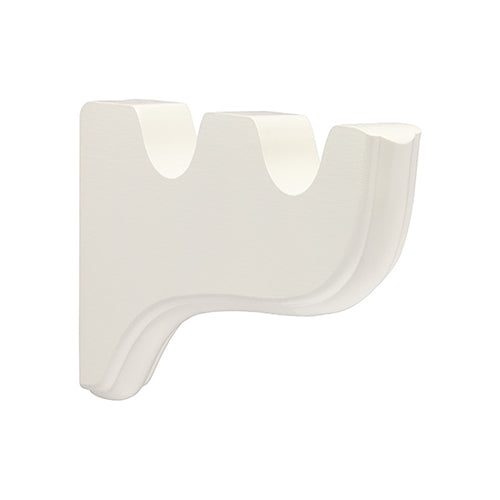 Marble Kirsch 1 3/8" Wood Trends Double Bracket