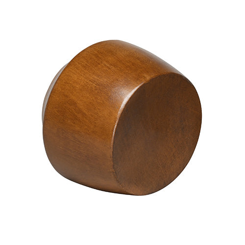 Estate oak Kirsch 1 3/8" Wood Trends Hugo Finial