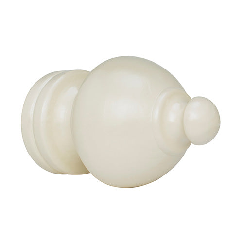 Marble Kirsch 1 3/8" Wood Trends Sherwood Finial