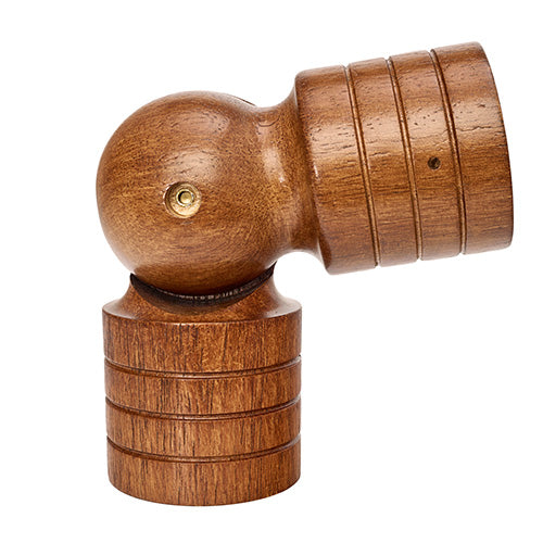 Estate oak Kirsch 1 3/8" Wood Trends Swivel Socket