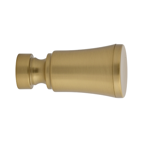 brushed bronze Kirsch 1" Designer Metals Turin Finial