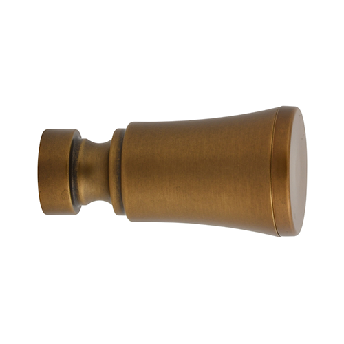 gilded bronze Kirsch 1" Designer Metals Turin Finial