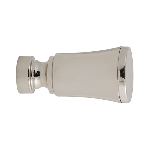 polish nickel Kirsch 1" Designer Metals Turin Finial