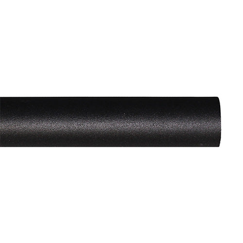 black Kirsch 1 3/8" Wrought Iron Pole