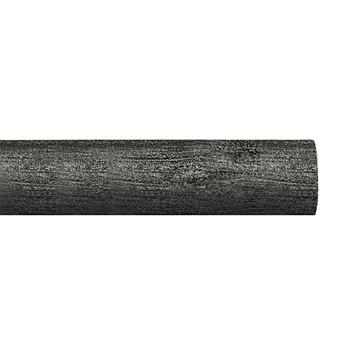 graphite Kirsch 1 3/8" Wrought Iron Pole