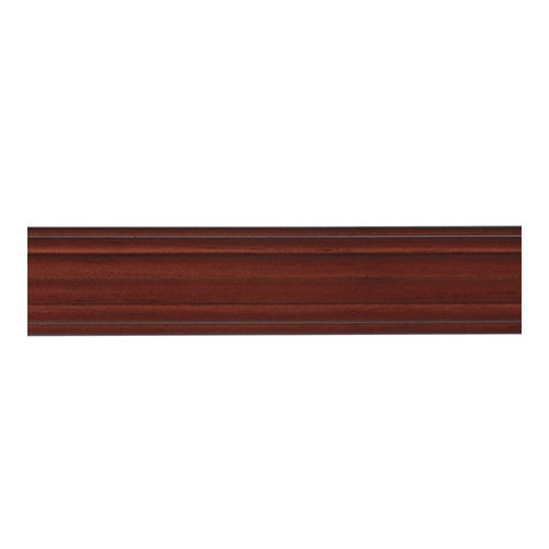 fluted mahogany Kirsch 1 3/8" Wood Trends Pole