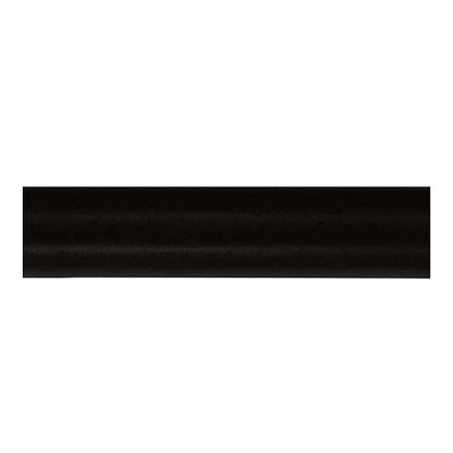 Smooth black Kirsch 1 3/8" Wood Trends Pole