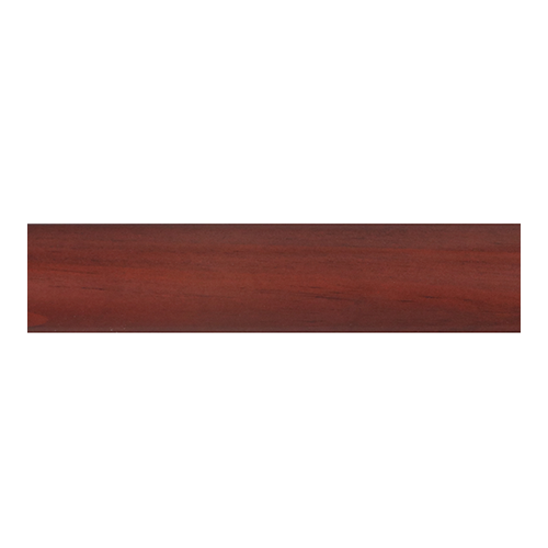 smooth mahogany Kirsch 1 3/8" Wood Trends Pole