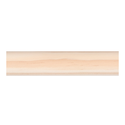 smooth unfinished Kirsch 1 3/8" Wood Trends Pole