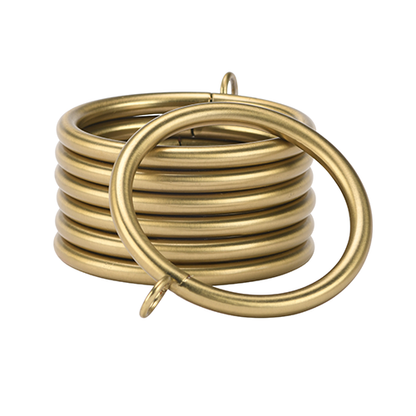 brushed bronze Kirsch 1 3/8" Designer Metals Rings
