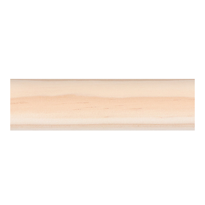 smooth unfinished  Kirsch 2" wood trends pole