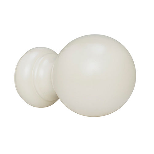 marble Kirsch 2" Wood Trends Wood Ball Finial