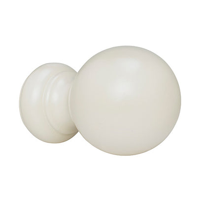 marble Kirsch 2" Wood Trends Wood Ball Finial