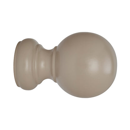 truffle Kirsch 2" Wood Trends Wood Ball Finial