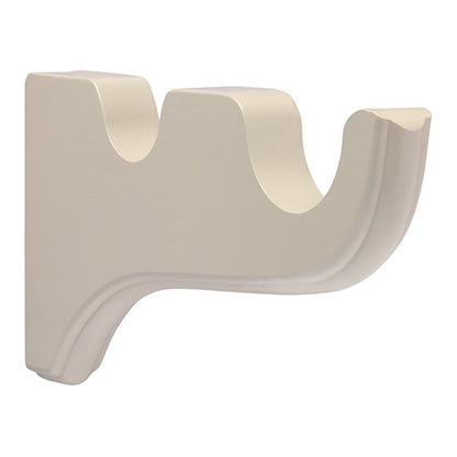 truffle Kirsch 2" Wood Trends Double Bracket