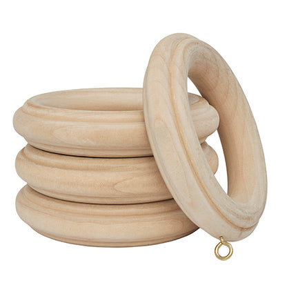 unfinished Kirsch 2" Wood Trends Rings