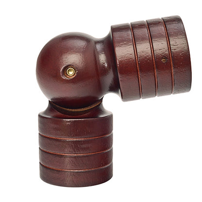 mahongany Kirsch 2" Wood Trends Swivel Socket