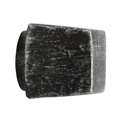 graphite Kirsch 1" Wrought Iron Petite Faucet Finial
