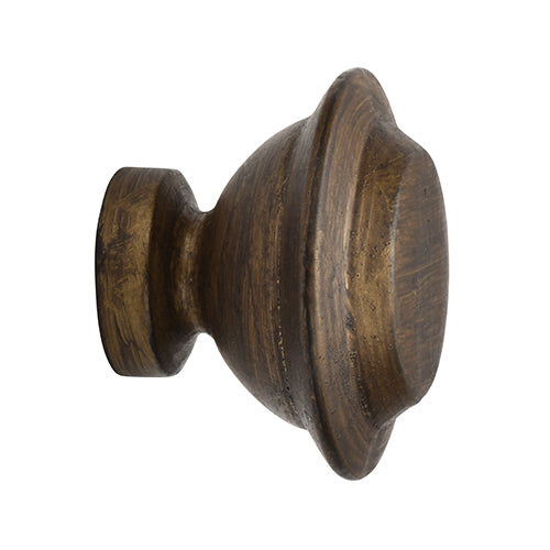 heirloom copper Kirsch 1" Wrought Iron Otto Finial