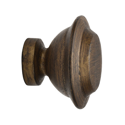 heirloom copper Kirsch 1" Wrought Iron Otto Finial