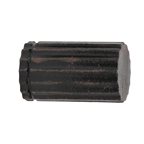 iron oxide Kirsch 1" Wrought Iron Darby Finial