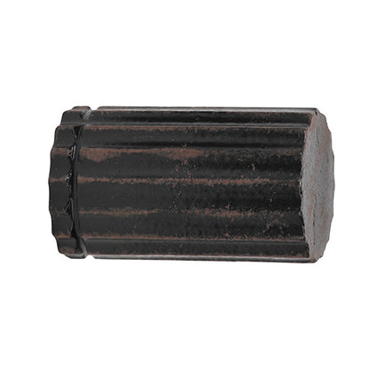 iron oxide Kirsch 1" Wrought Iron Darby Finial