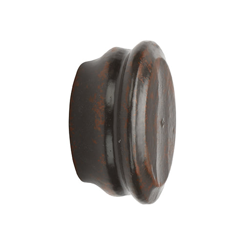 Kirsch 1 3/8" Wrought Iron Endcap DRD