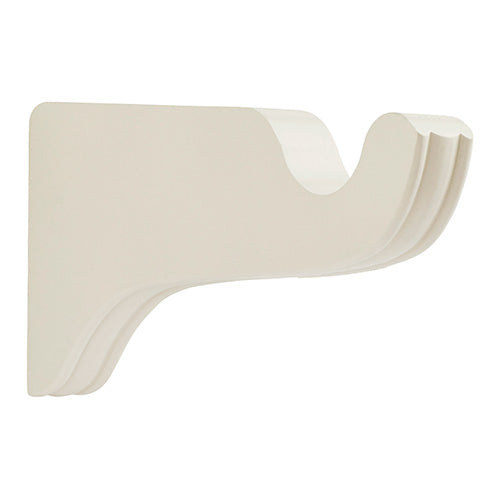 Marble Kirsch 1 3/8" Wood Trends 6" Return Bracket