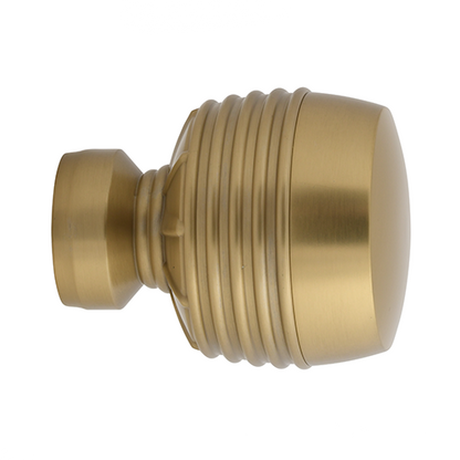 brushed bronze Kirsch 1 3/8" Designer Metals Briggs Finial