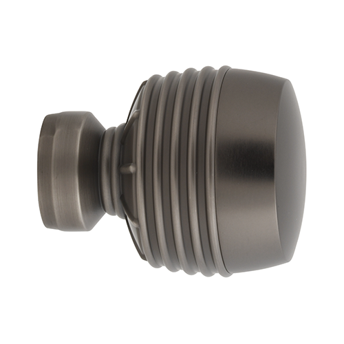 gunmetal Kirsch 1 3/8" Designer Metals Briggs Finial