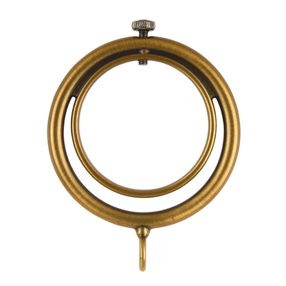 gilded bronze 1 3/8" Designer Metals Ring Lock